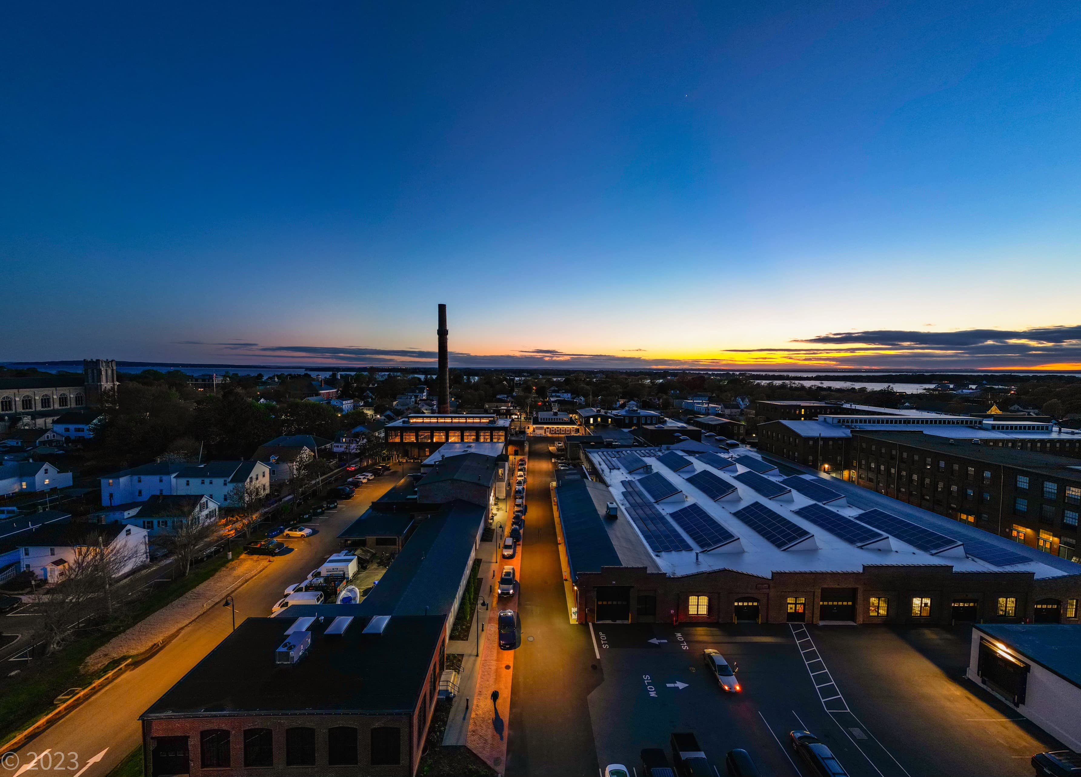 Drone Shot of Unity Park